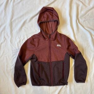 REI Co-op Kids Hooded Fleece Jacket XS (6–7)